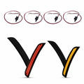LED Side Marker Lights Wiring Harness Amber Red for Dodge Charger (2015–2022)
