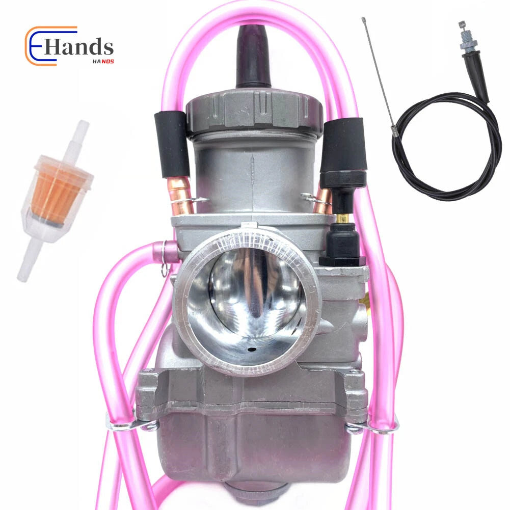 Carburetor for Suzuki RM125 RM250 (1975–2008) PWK36 with Throttle Cable