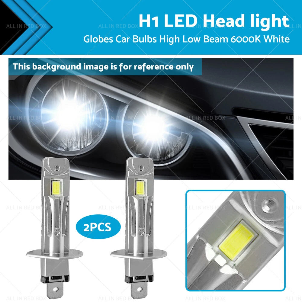 H1 LED Headlight Kit 220W 35000LM for Cars (High Low Beam 6000K)
