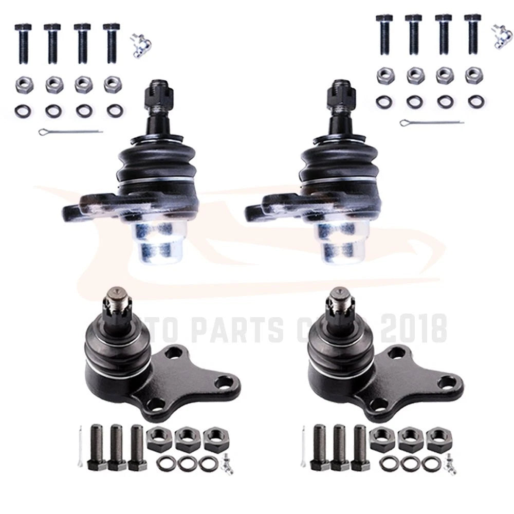 Set of 4 Front Upper Lower Ball Joints for Toyota Pickup (1989–1995)