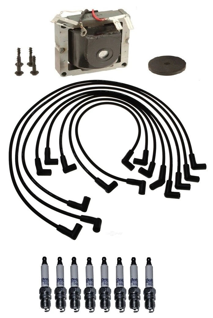 Ignition Wires & Spark Plugs Kit for Chevy Corvette V8 5.7L (1988)
