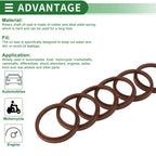 Set of 5 Oil Seal Rotary Shaft Seal FKM Rubber 48x56x5.5mm