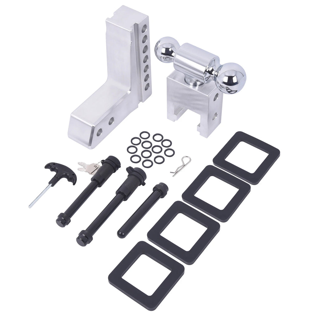 Adjustable Trailer Hitch Ball Mount for Truck (Year Range)