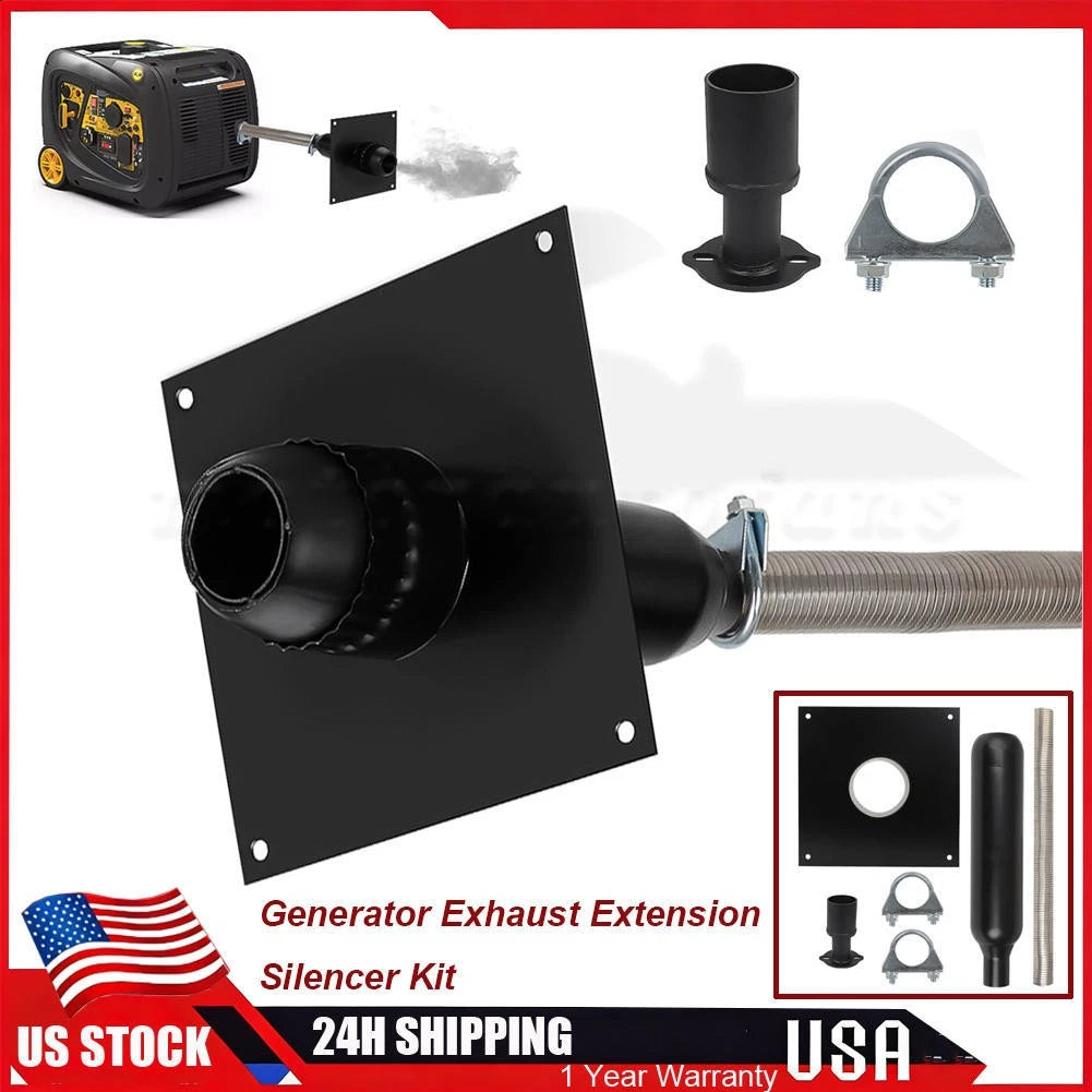 Generator Exhaust Extension Silencer Kit for Firman Honda (H07552, T07571)