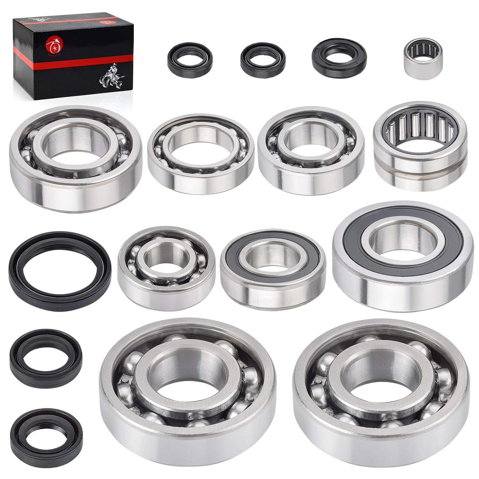 Crankshaft and Transmission Bearings Seals Kit for Yamaha YZ450F (2003–2005)
