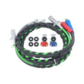 3X Air Line Hose Assemblies for Semi Truck/Trailer (12 Feet)