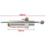 Universal Steering Damper Stabilizer for Motorcycle Safety Control