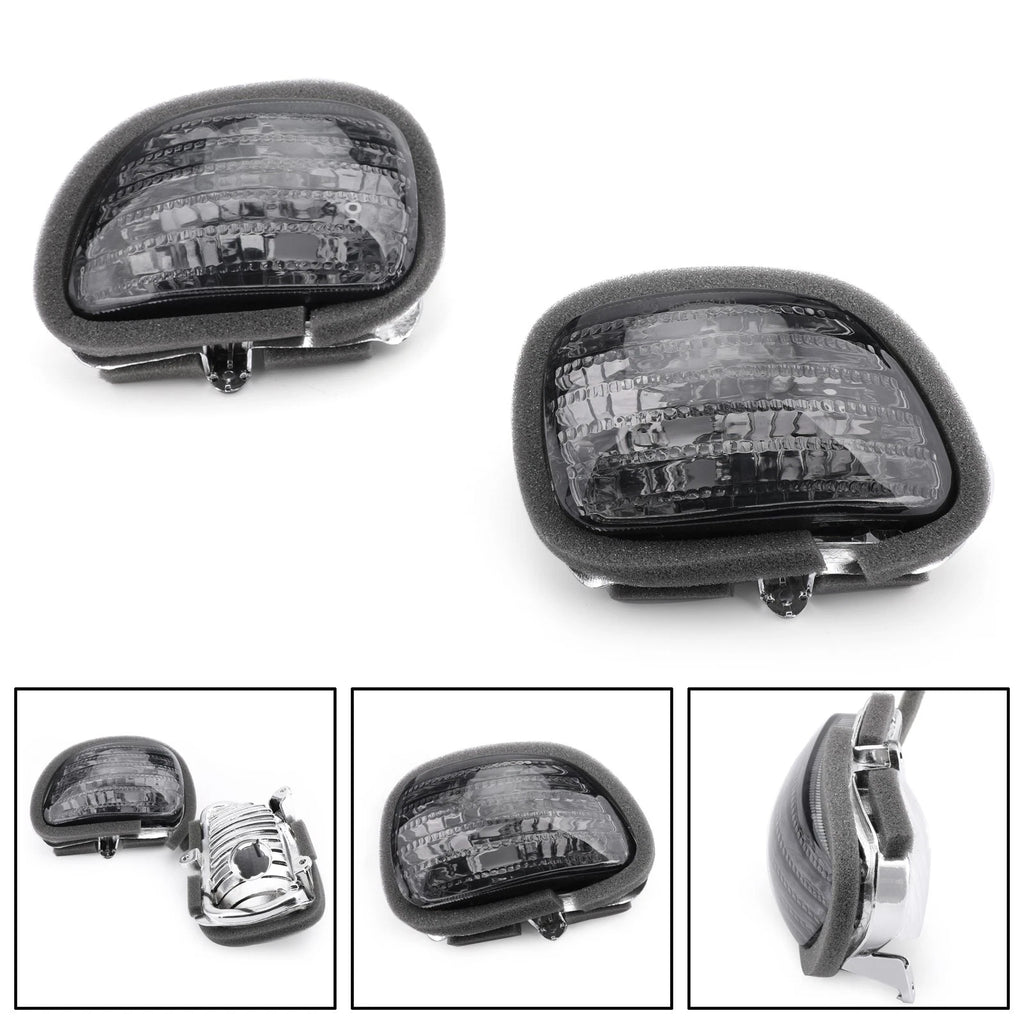 Front Turn Signal Lens for Honda GL1800 Goldwing (2001–2010) Smoke