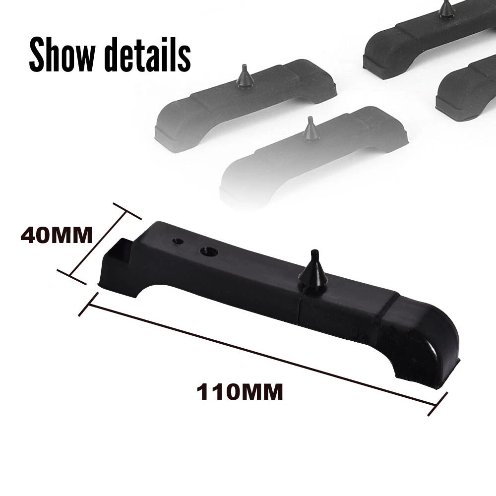 Set of 4 Rubber Radiator Mounting Cushions for GM (1968–1981)