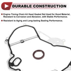 Engine Timing Cover Gasket Set for Chevrolet 2.0L 2.2L 2.4L 
