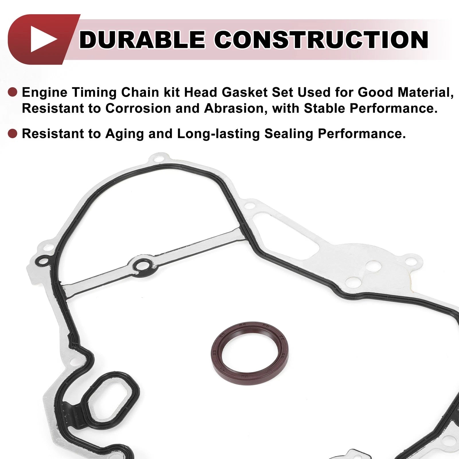 Engine Timing Cover Gasket Set for Chevrolet 2.0L 2.2L 2.4L 