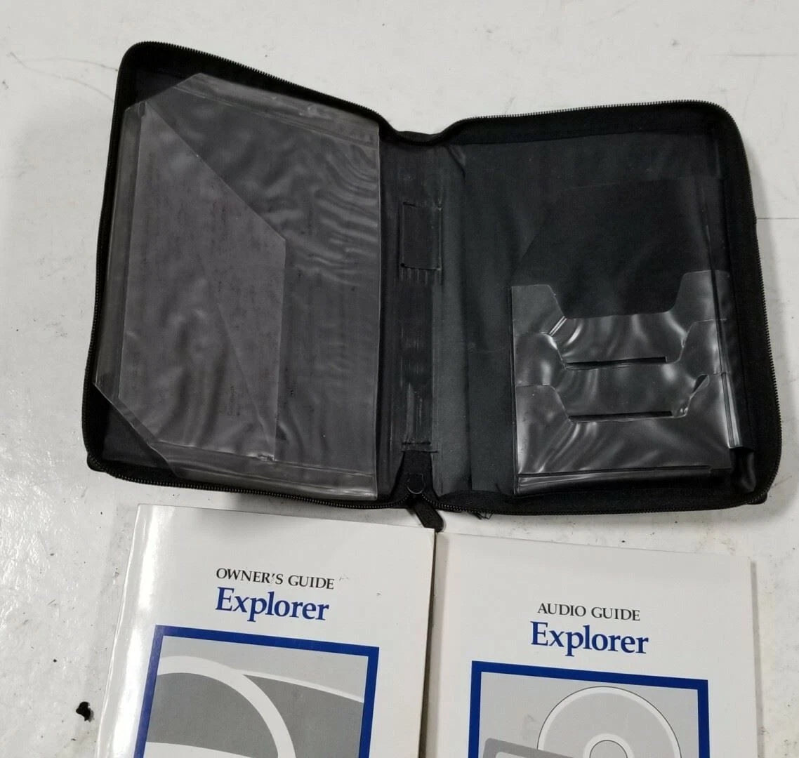 Owners Manual with Case for Ford Explorer (1997)