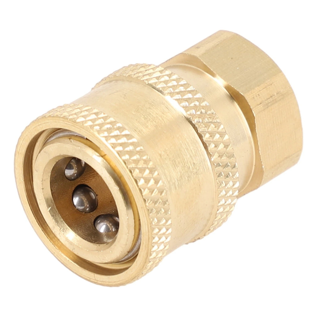 2X Pressure Washer Coupler Brass Fittings 1/4 Inch Quick-Connect
