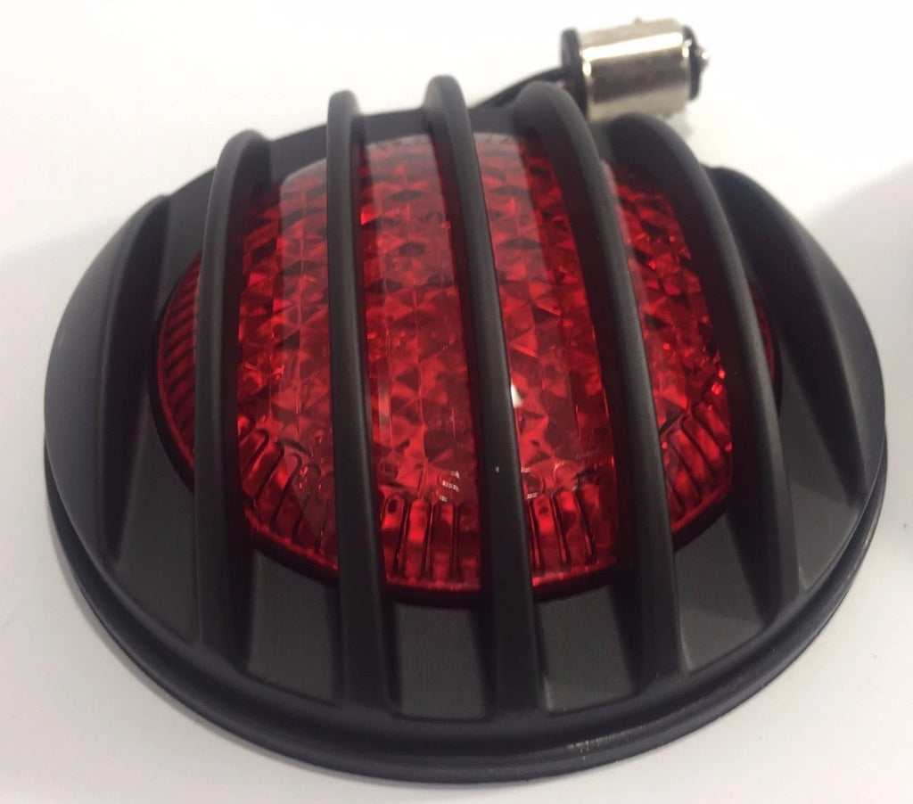 LED Tail Light Flush Fit with Black Grille for Universal Hot Rod (2000–2025)