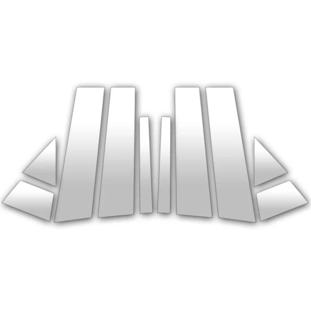 Pillar Post Covers for 2018-2024 Mitsubishi Eclipse Cross (Stainless Steel 10pc