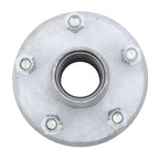 Set of 5 Galvanized Trailer Hubs for 2" Axles