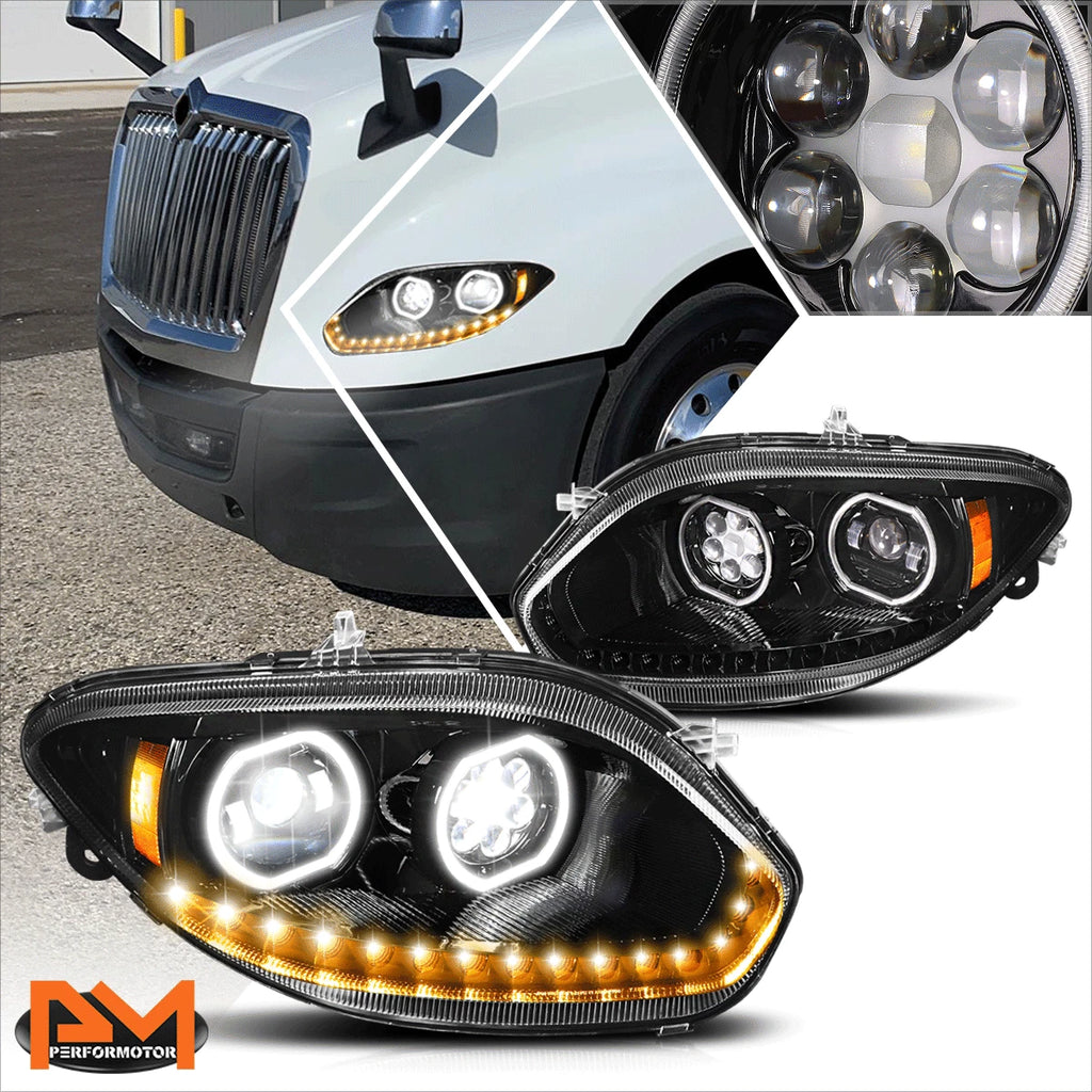 Full LED Projector Headlights for International Harvester LT LT625 (2017–2021)