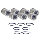 Set of 7 Engine Oil Filters for Chevrolet GMC Iso Studebaker (StdAsp)