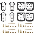 4X Carburetor Gasket Repair Kit for Kawasaki KZ900A KZ900B KZ650B (1976–1977)