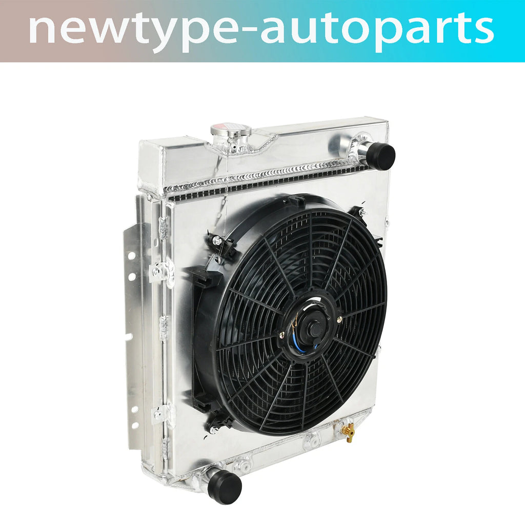 3 Row Radiator + Shroud Fan for Ford Falcon (1960–1965) & Mustang (1965–1966)