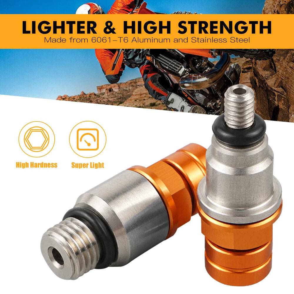CNC Fork Air Bleeder Valves for KTM 85 SX 2018-2019, 250 350 450 SXF XCF 2017-2019