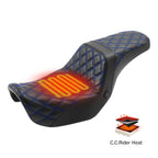 Heated Seats for Harley Low Rider, Wide Glide, Street Bob (2006–2017)