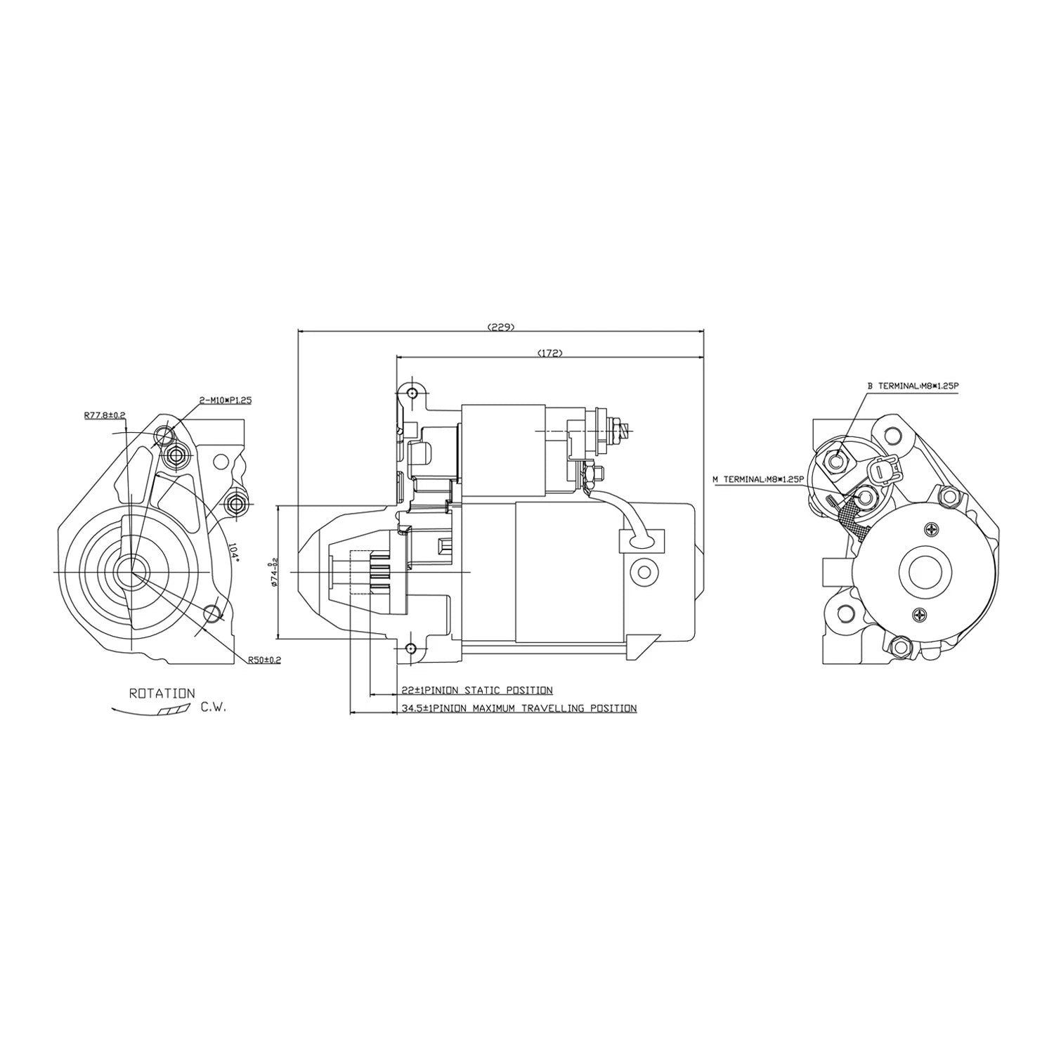 Replacement Automatic Transmission Oil Cooler Assembly (See compatibility Chart)