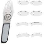 3 Slot Bicycle Truing Wrench Stainless Steel for Tool Roll Storage