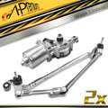 2X Windshield Wiper Linkage Assembly with Motor for BMW X5 (2014–2018)