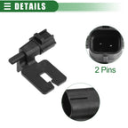 AC Ambient Air Temperature Sensor for DODGE 1500 2010-2012 Plastic Black