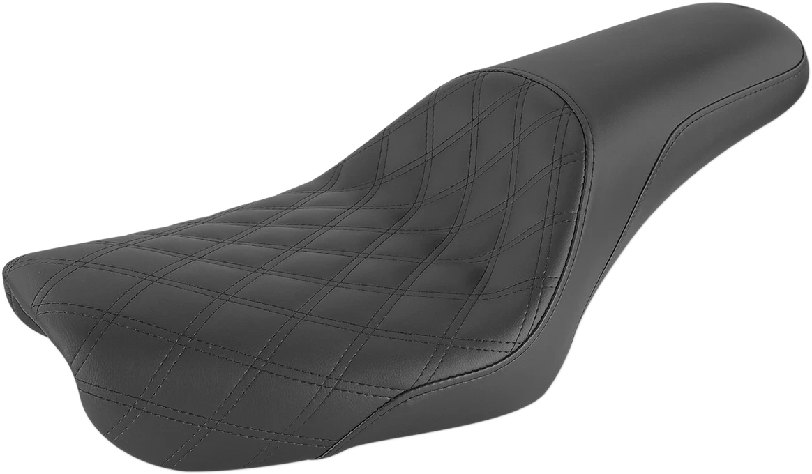 SADDLEMEN Profiler Seat for Harley FXD (2004–2005) - Front Lattice/Rear Smooth
