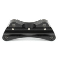3-Hole Black 1" Handlebar Risers Top Clamp for Harley Touring (1997-2019)