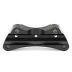 3-Hole Black 1" Handlebar Risers Top Clamp for Harley Touring (1997-2019)