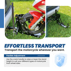 800lb Motorcycle Scooter Carrier for 2" Tow Receiver (Universal)