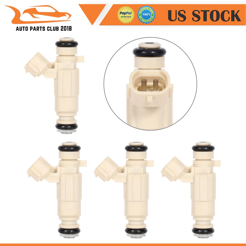 Set of 4 Fuel Injectors for KIA Spectra5 2.0L (2006–2009) & Hyundai Tucson (2005–2009)