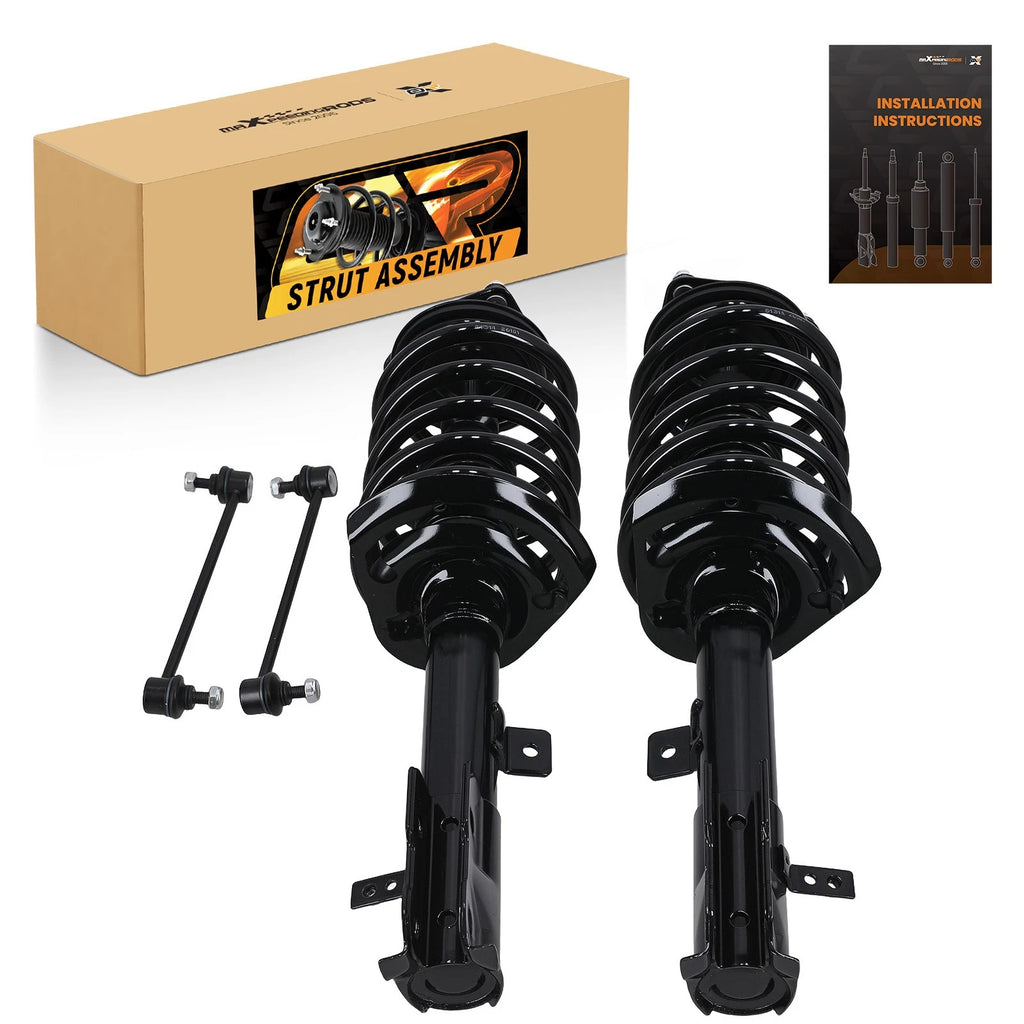 4X Front Strut w/ Sway Bar End Link Assembly for Jeep Compass (2012–2017)
