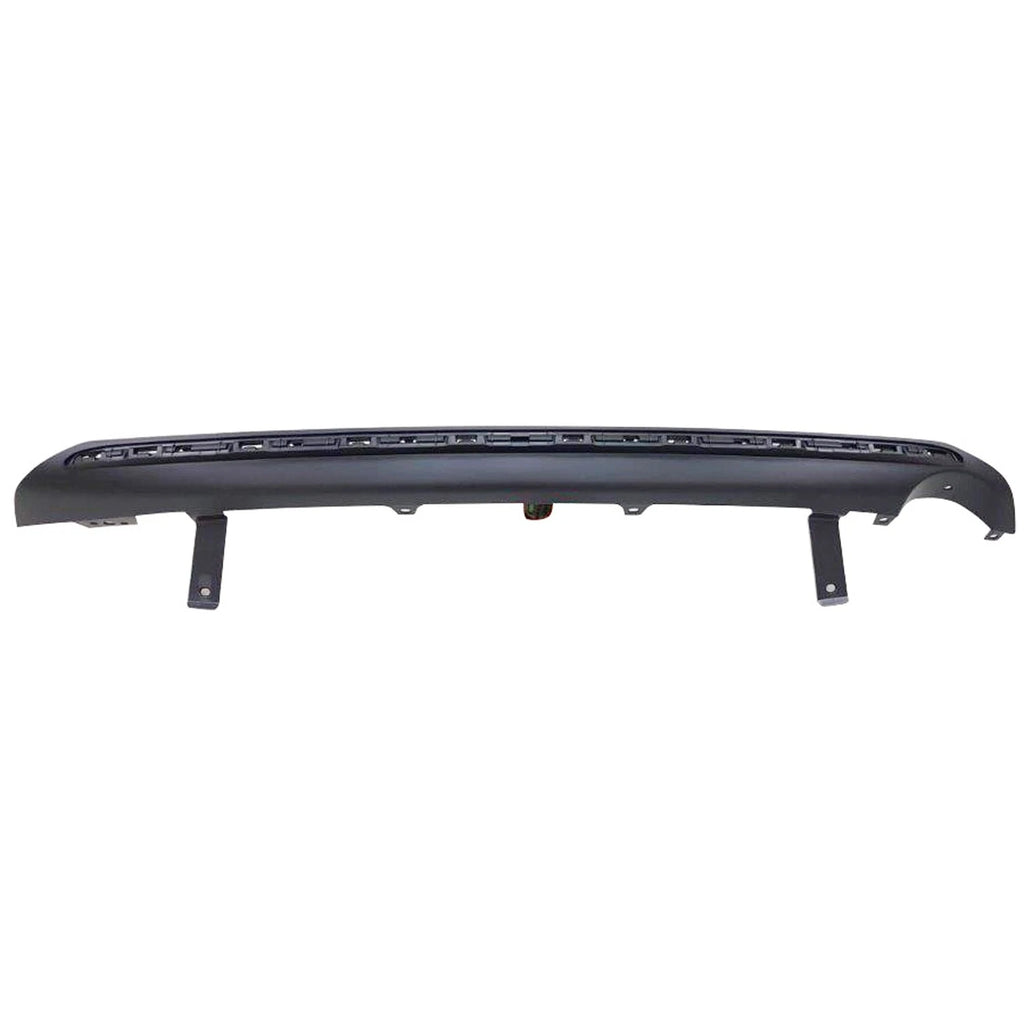 Replacement Black Textured Polypropylene Rear Lower Valance Panel