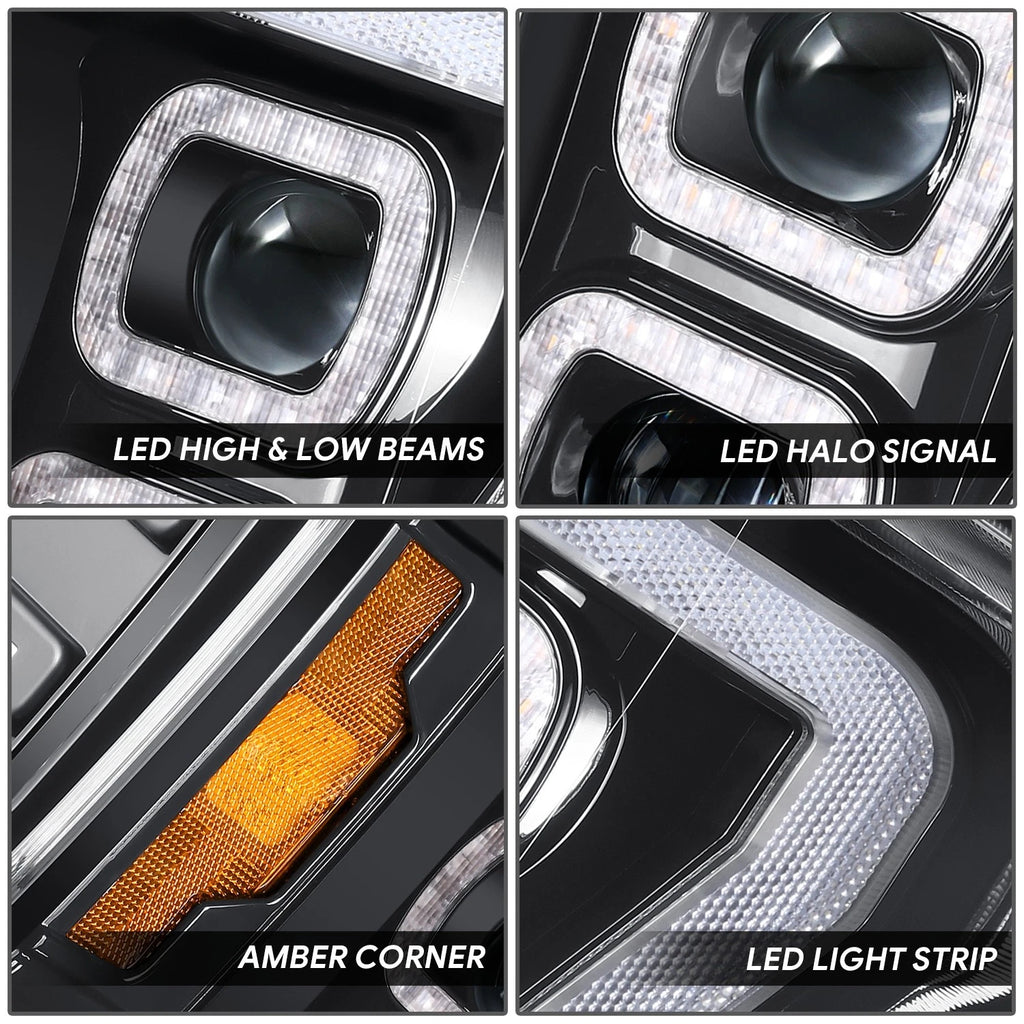 Switchback Sequential LED Headlights for Ford F-150 (2018–2020)