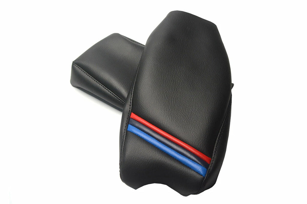 Leather Console Lid Armrest Cover for BMW E63 E64 650 (2003–2010) M Style
