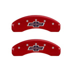 Red Caliper Covers Set for 100th Anniversary for 2015–2020 Chevy Tahoe