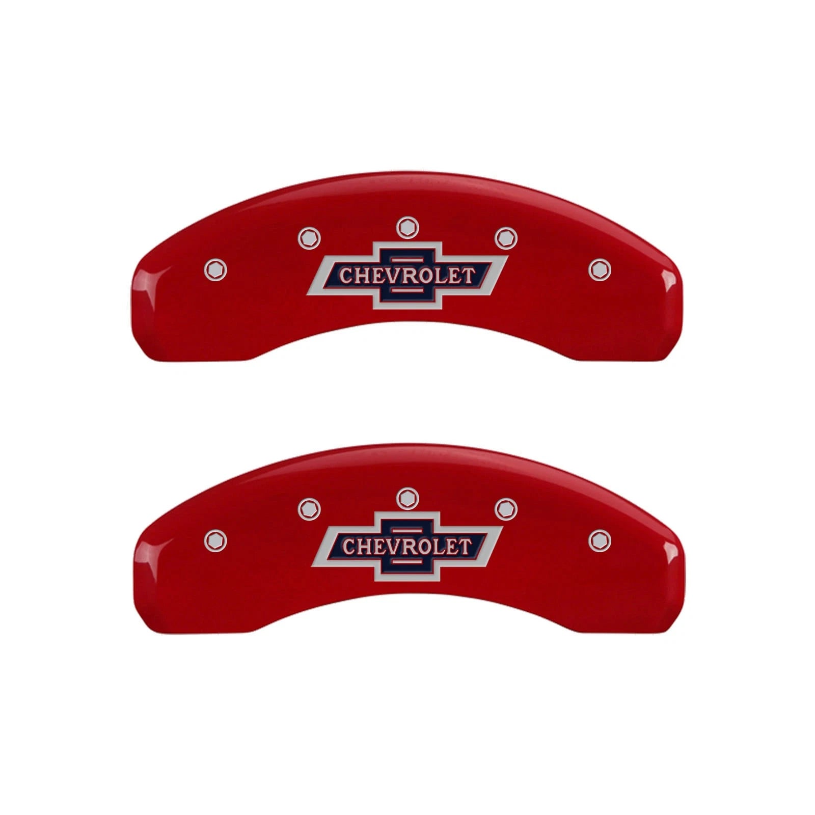 Red Caliper Covers Set for 100th Anniversary for 2015–2020 Chevy Tahoe