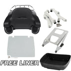 Trunk Pad Rack Speakers Docking Base Plate for Harley Touring Glide (2014–2026)