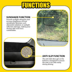 Dash Cover Mat for Nissan Frontier (2007–2020) - Black