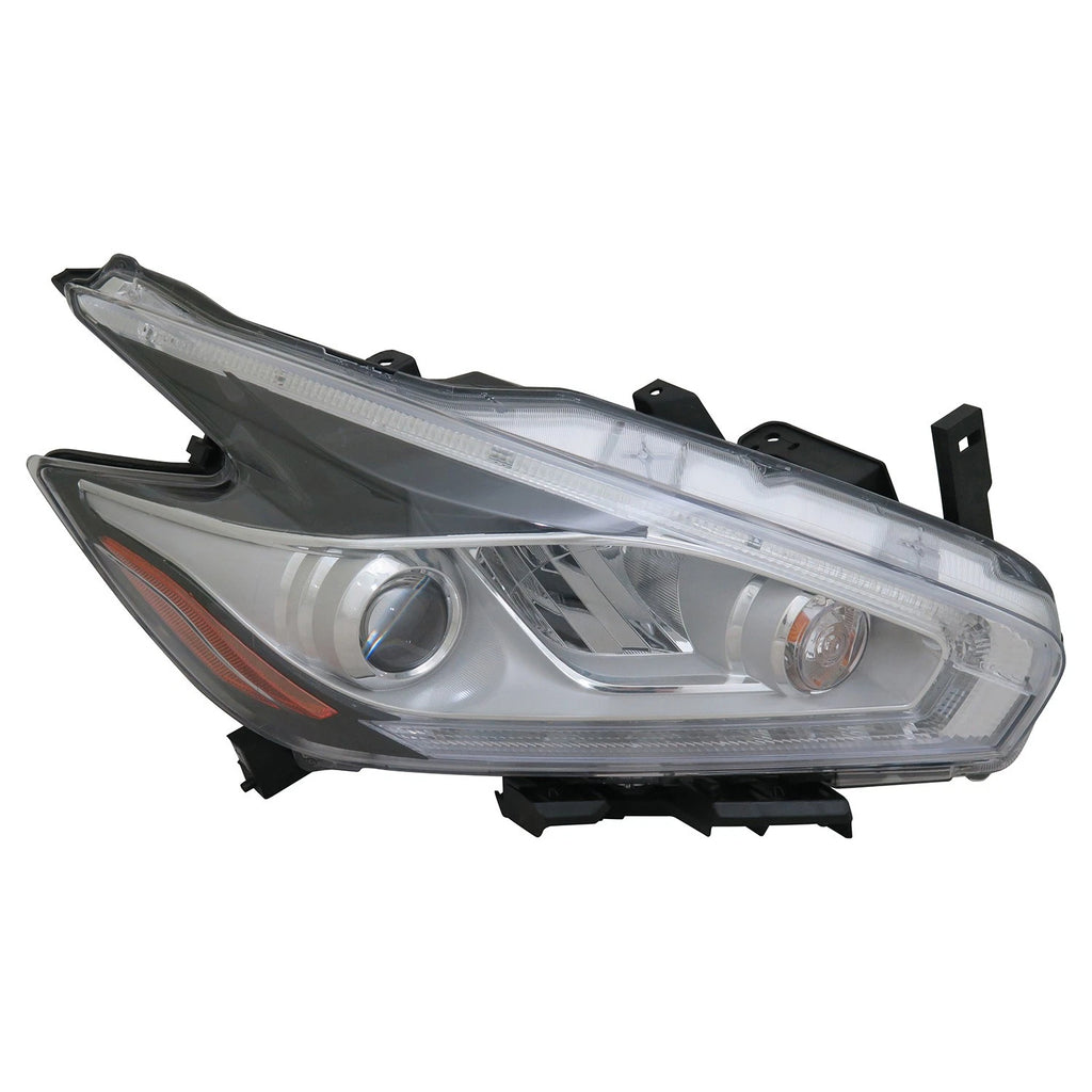 Replacement Passenger Side LED Headlight Assembly For 2015-2018 Nissan Murano