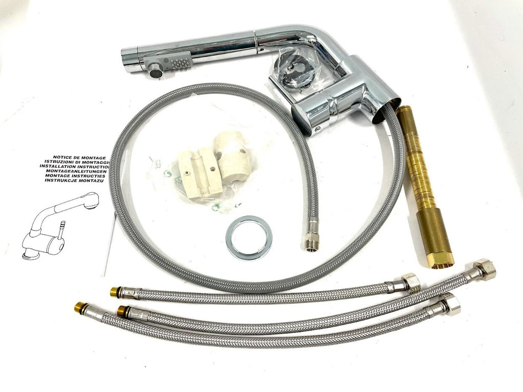 Paini 78CR566 Kitchen Mixer Faucet with Shower for COX