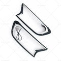 2X White LED Headlight Covers for Ford Ranger Wildtrak (2015–2020)