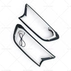 2X White LED Headlight Covers for Ford Ranger Wildtrak (2015–2020)