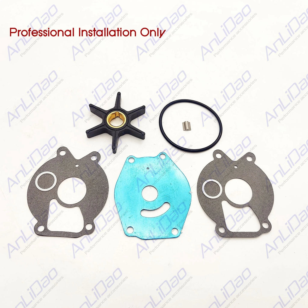 Water Pump Impeller Repair Kit for Mercury Ocean 18 25 XD (18-3215, 47-85098Q4)