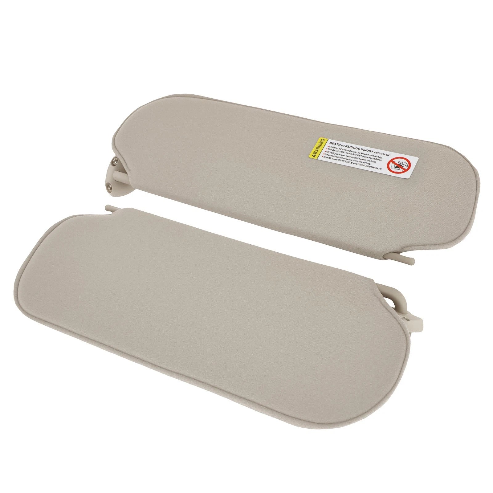 2X Beige Sun Visor Set for GMC Express Savana 1500 2500 3500 (1999–2019) 20883004