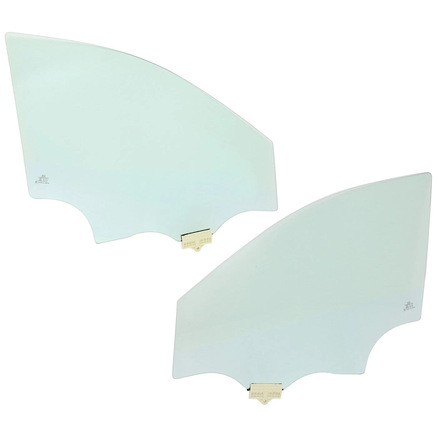 Door Glasses Set of 2 for Hyundai (Front Driver & Passenger Side)